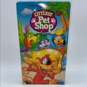 Littlest Pet Shop: Treasure of Sierra Pet Shop VHS Tape 1995